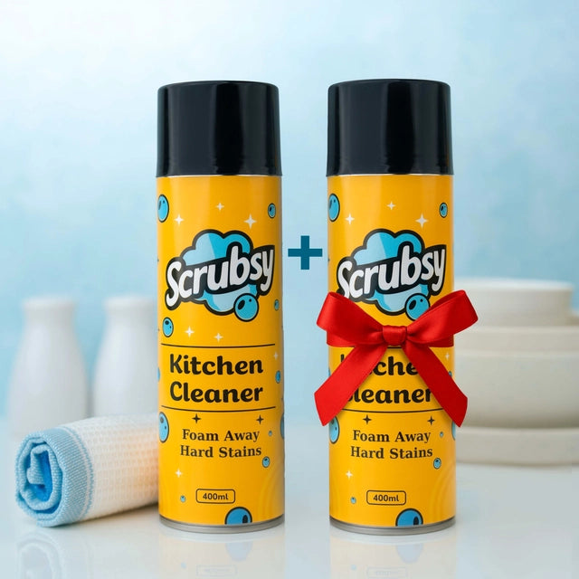 Foam-Based Complete Kitchen Cleaner & Disinfectant – Buy 1 Get 1 Free (Pack of 2) | Grease & Germ Remover